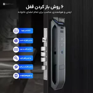 روش های باز کردن قفل دیجیتال اسمارت لاک تویا مدل S300